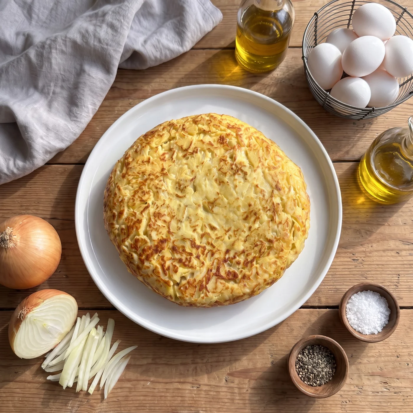Imagen ilustrativa de tortilla española